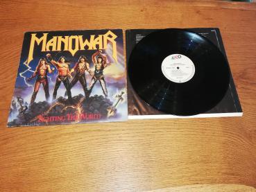 Manowar – Fighting The World 1987 ATCO Records – 790 563-1 Deutsche Pressung VG/VG